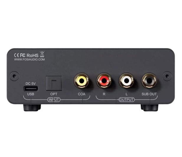 Fosi Audio Fosi Audio Q6 DAC - przetwornik DAC - 1583301 - zdjęcie 2